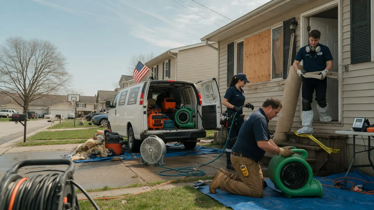 Water Damage Restoration in Martinsburg, OH near me